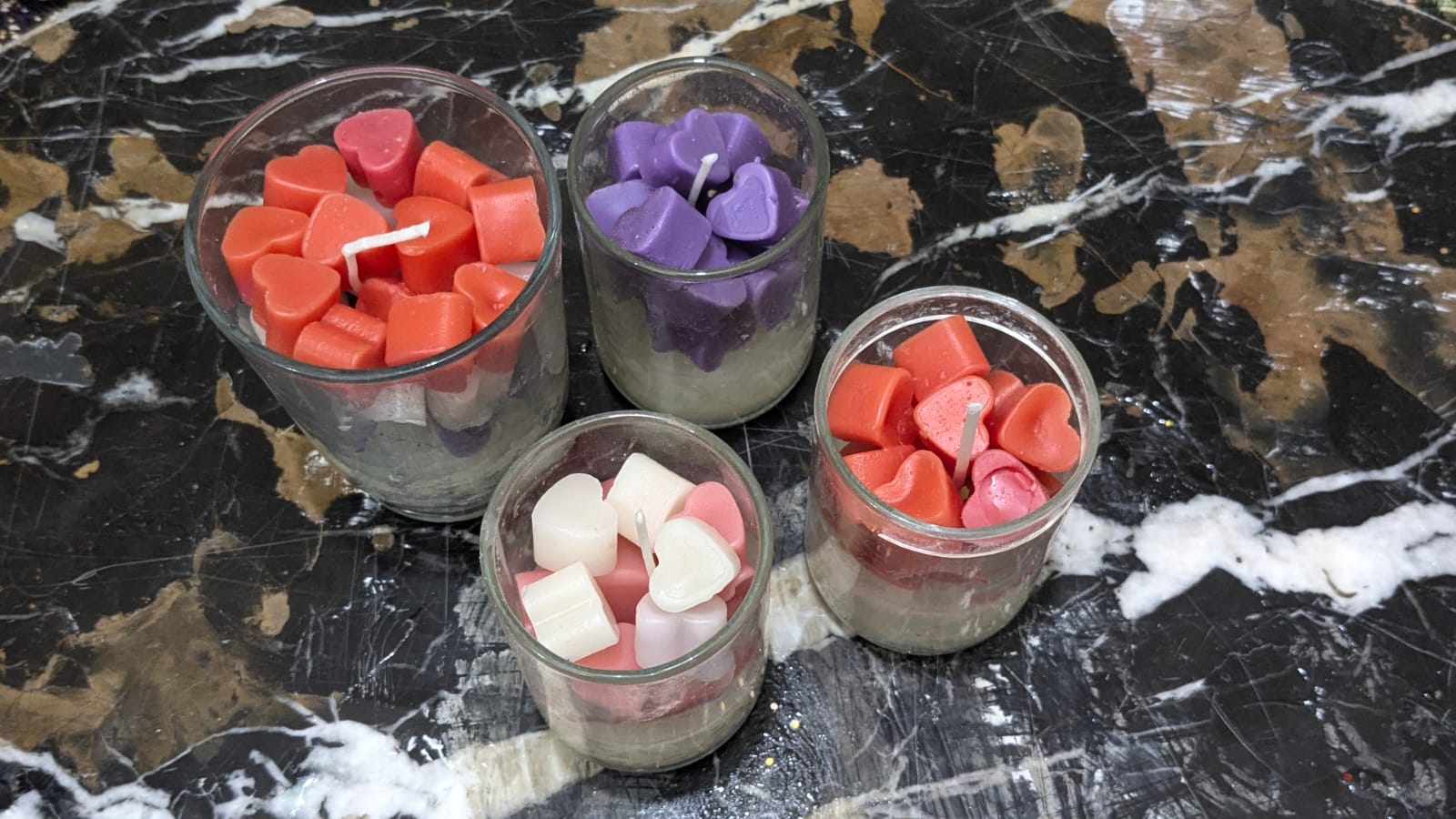 Scented Glass Candle image 2