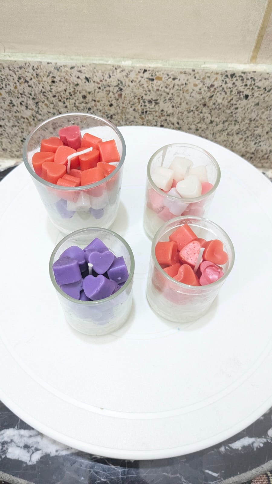 Scented Glass Candle image 3